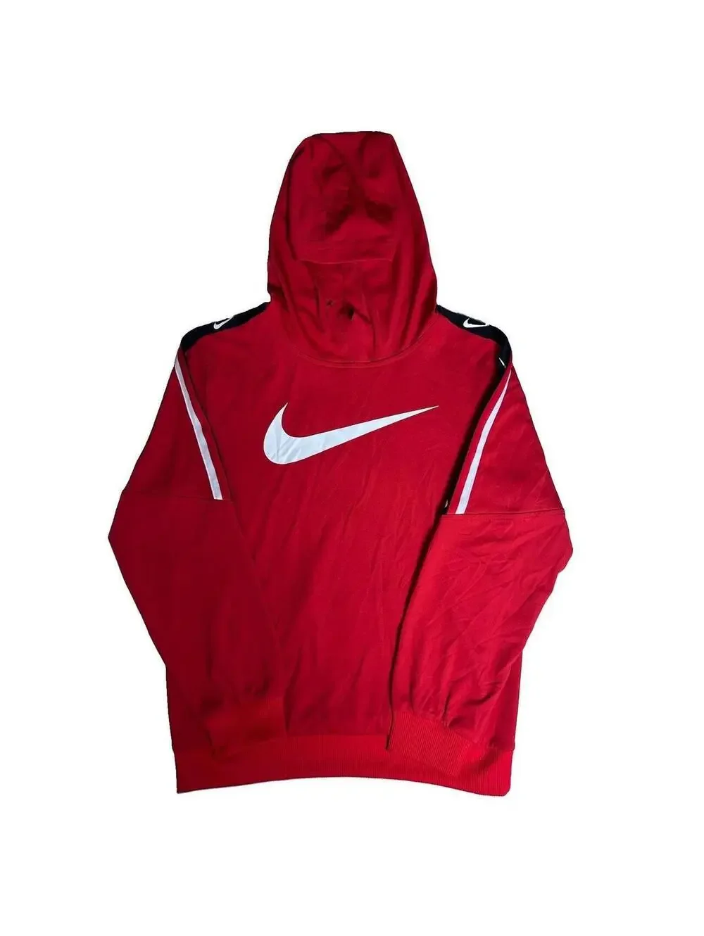 Nike Long Sleeve Hoodie Sweatshirt youth Size L  Red Sweatshirt Pullover